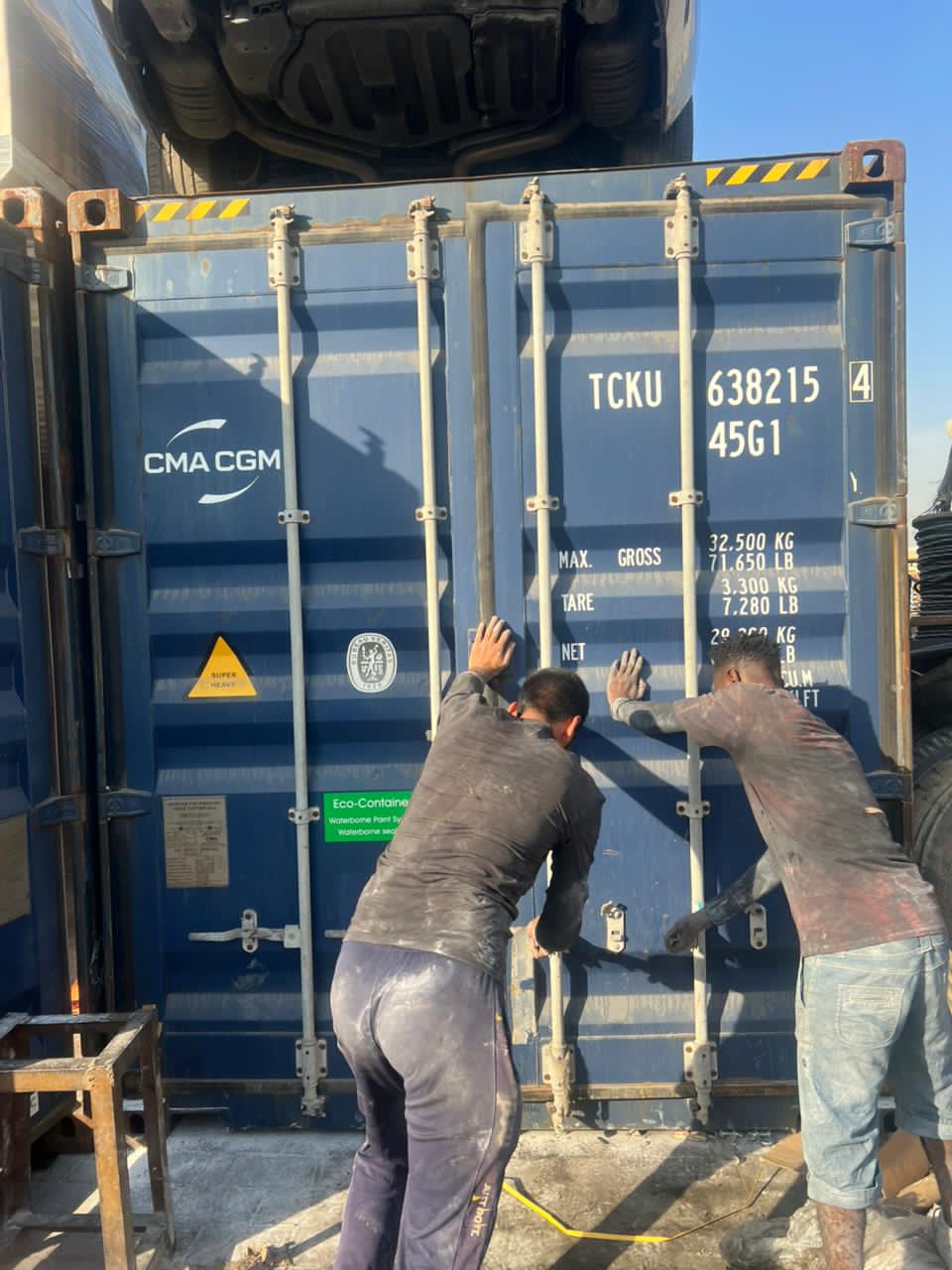 Conteneurs d'import/export CPB-Group